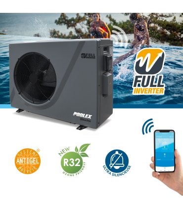 Bomba de calor Silverline Full Inverter Poolex (POOLSTAR)